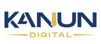 KANUN DIGITAL Logo - High Contrast Design